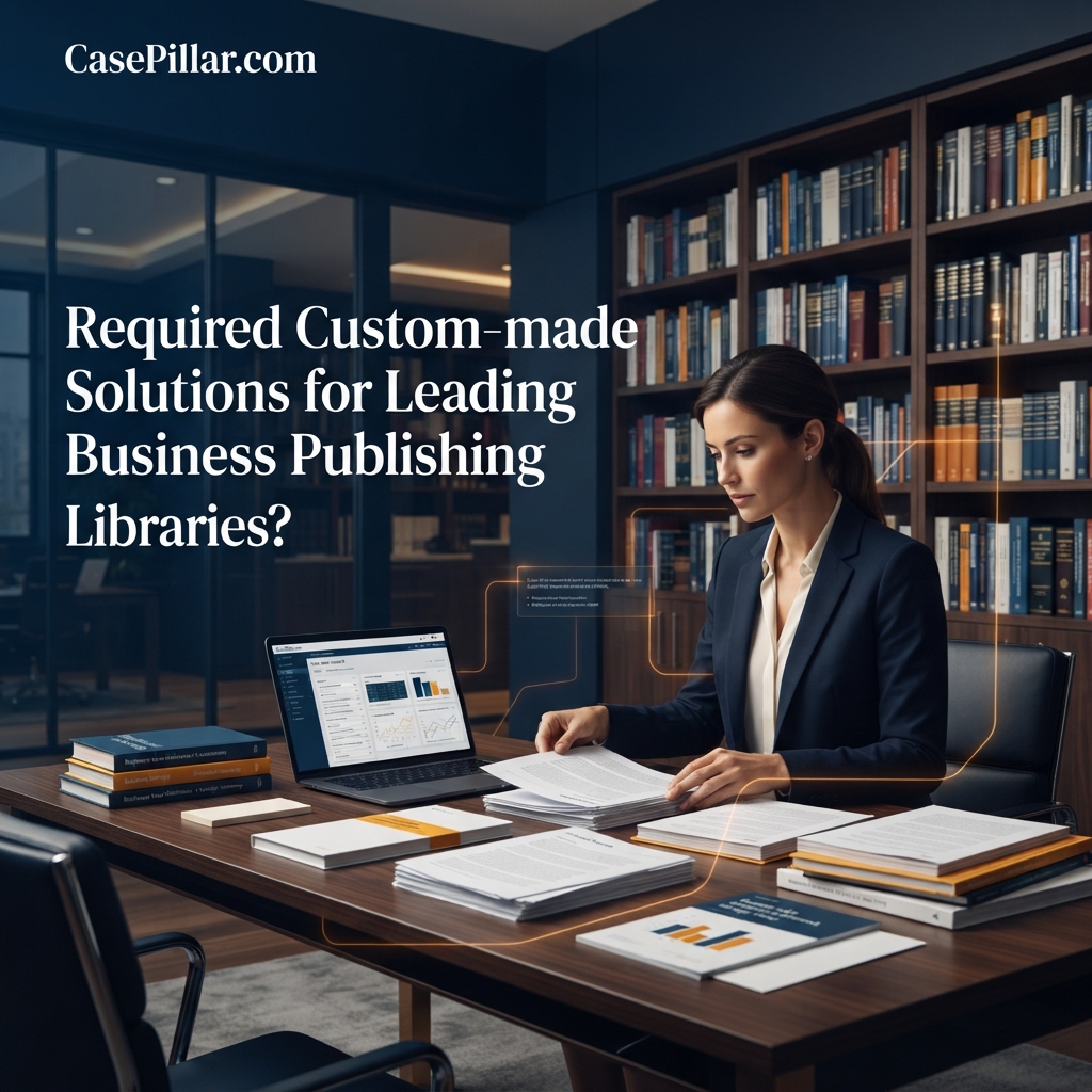 Required Custom-made Solutions for Leading Business Publishing Libraries?