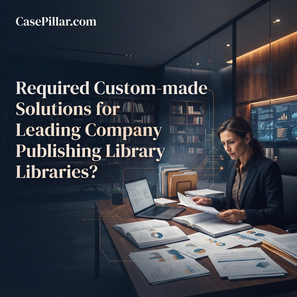 Required Custom-made Solutions for Leading Company Publishing Libraries?