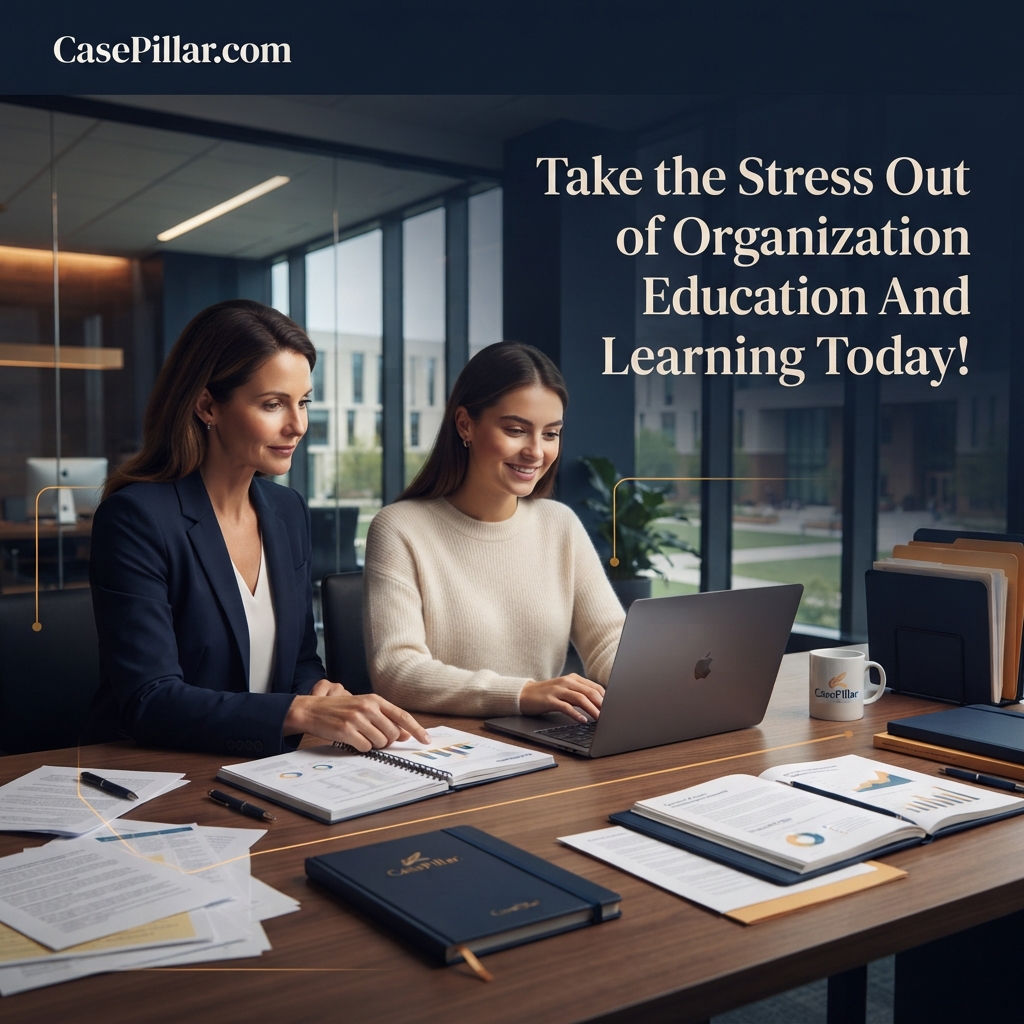 Take the Stress Out of Organization Education And Learning Today!