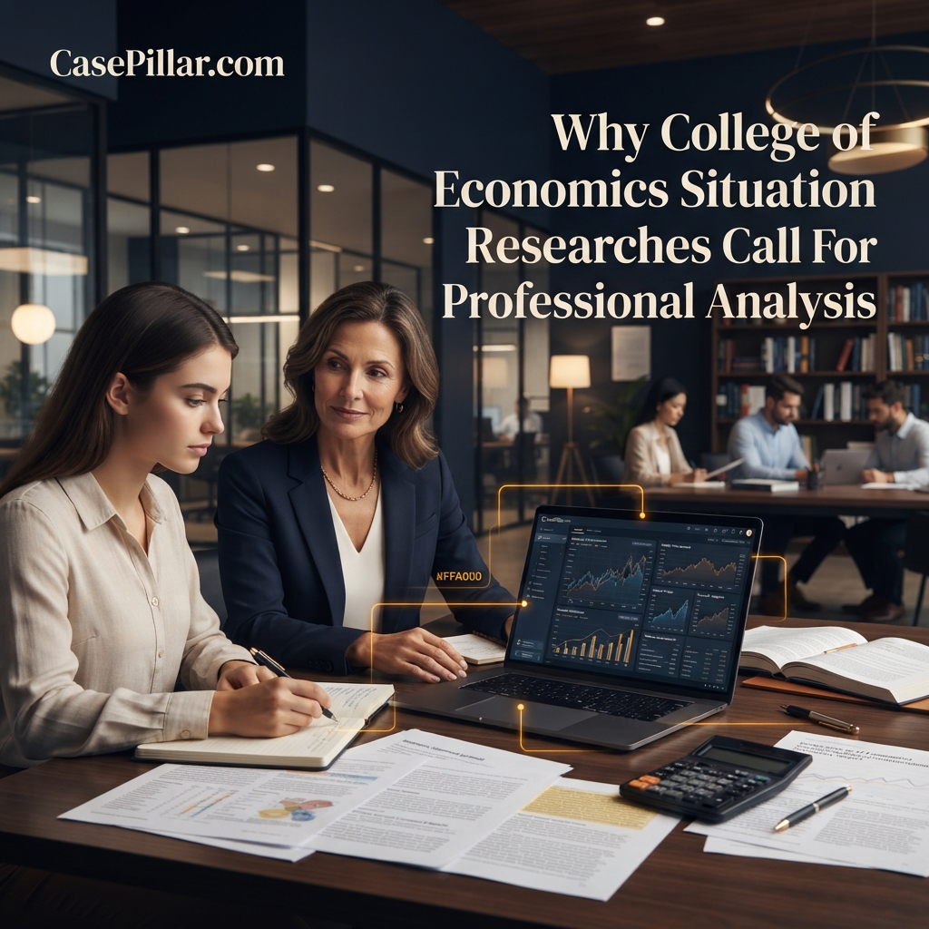 Why College of Economics Situation Researches Call For Professional Analysis
