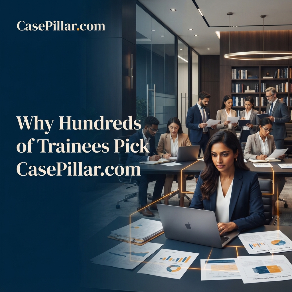 Why Hundreds of Trainees Pick CasePillar.com