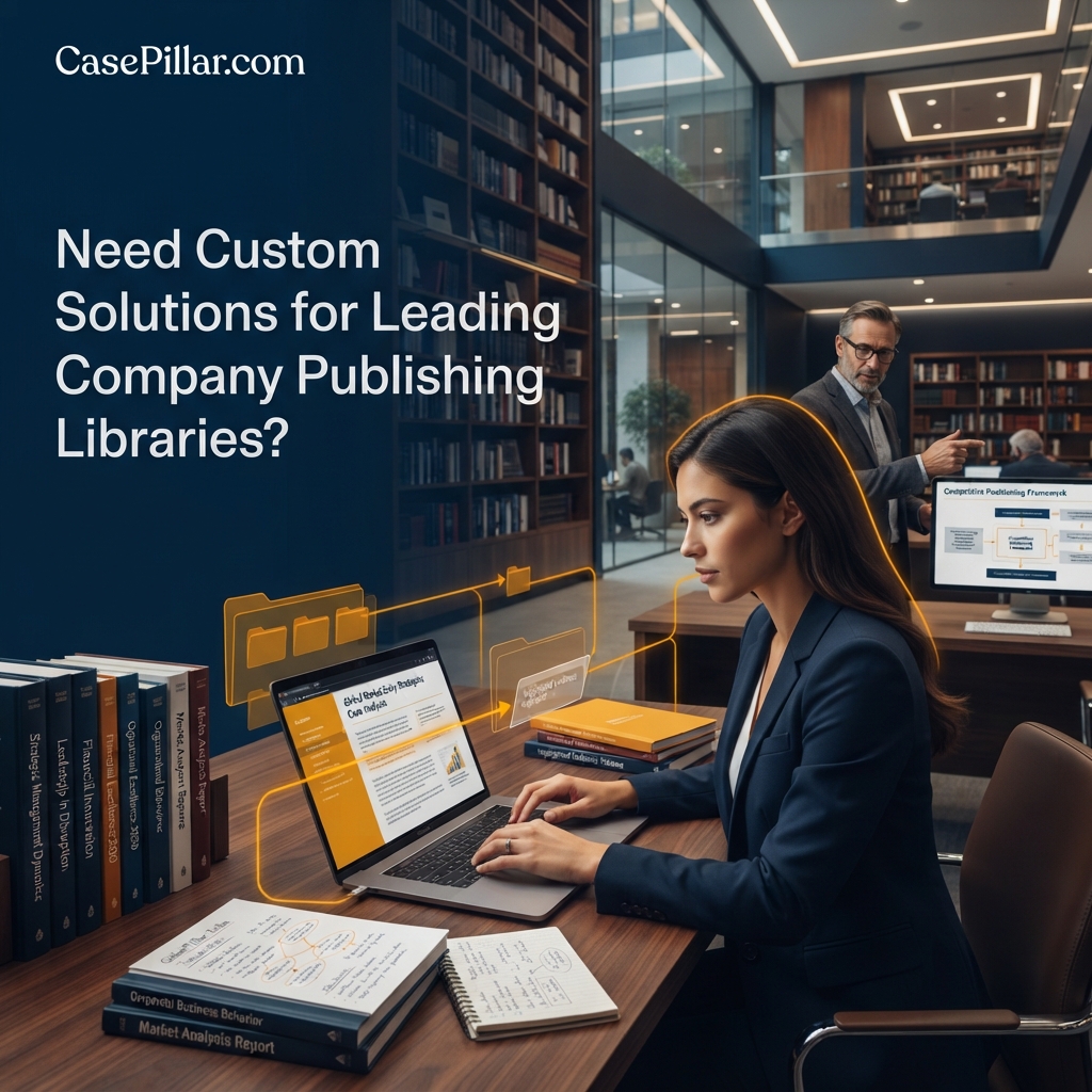 Need Custom Solutions for Leading Company Publishing Libraries?