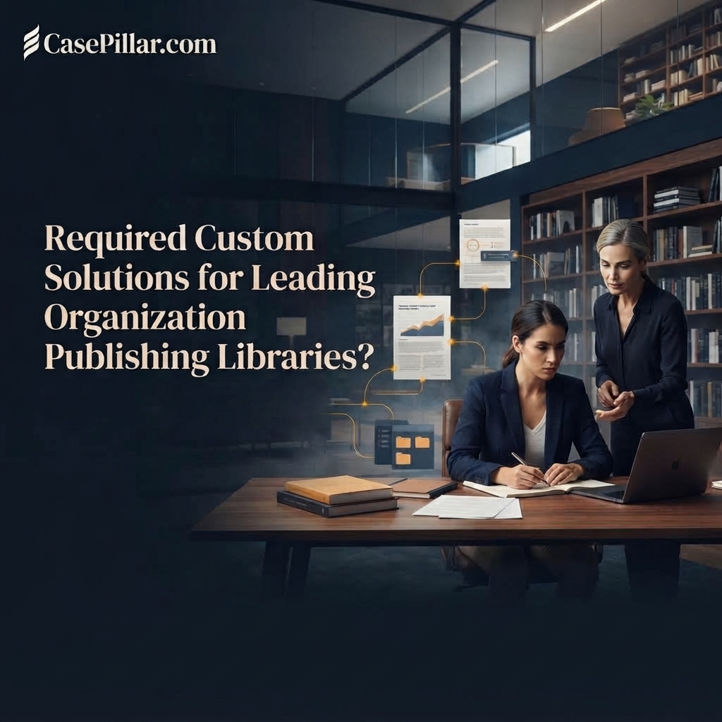 Required Custom Solutions for Leading Organization Publishing Libraries?