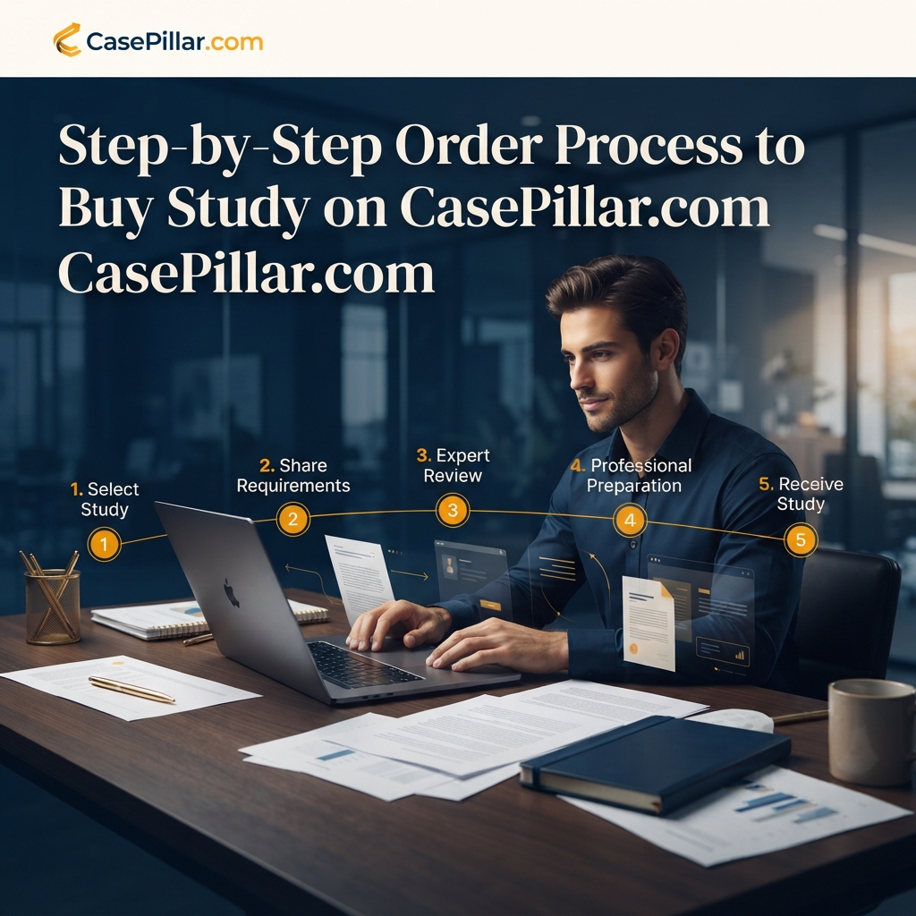 Step-by-Step Order Process to Buy Study on CasePillar.com