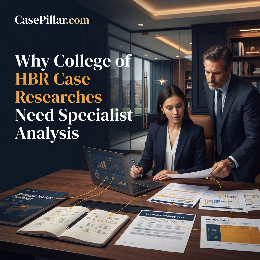Why College of HBR Case Researches Need Specialist Analysis