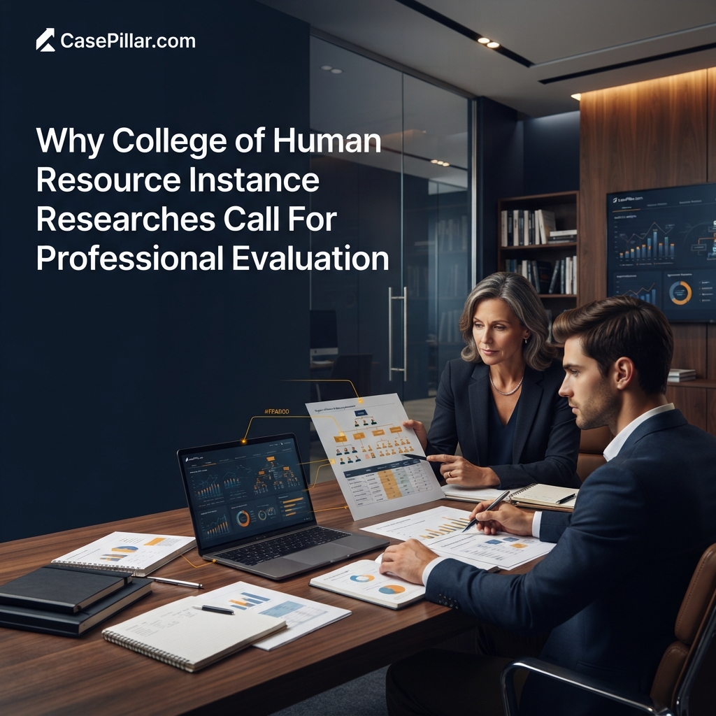 Why College of Human Resource Instance Researches Call For Professional Evaluation