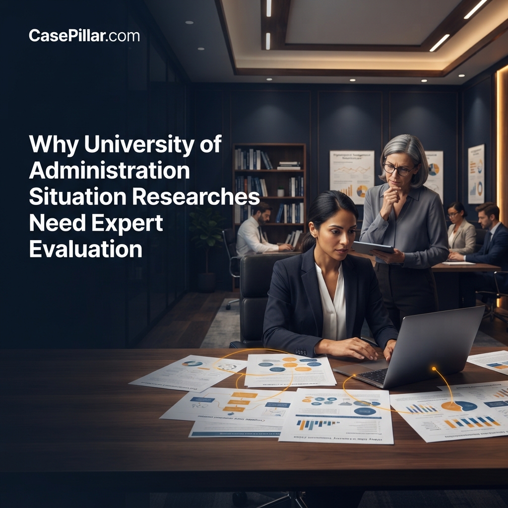 Why University of Administration Situation Researches Need Expert Evaluation
