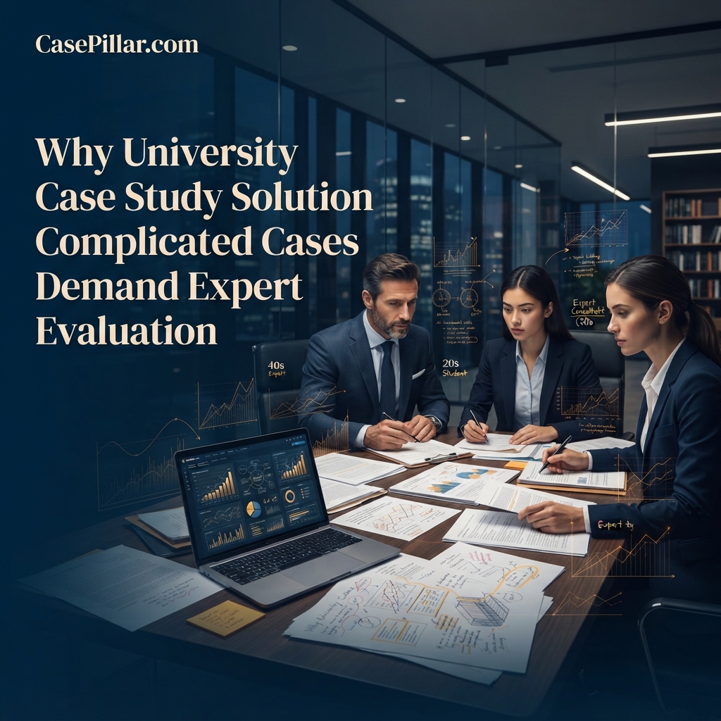 Why University of Case Study Solution Complicated Cases Demand Expert Evaluation